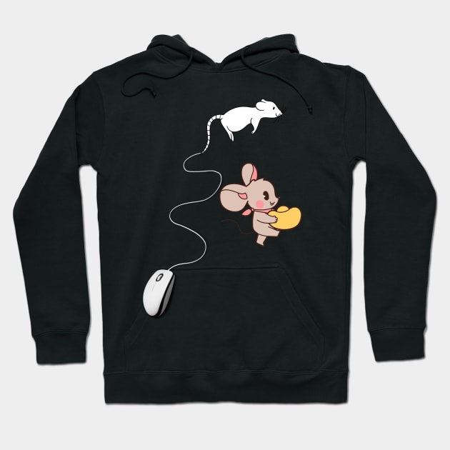 la souris Hoodie by medfrigo